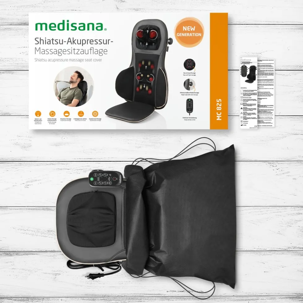 medisana MC 825 Shiatsu-Acupressuur massagekussen