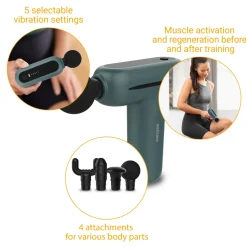 medisana MG 200 - Mini Massage Gun - Ergonomisch