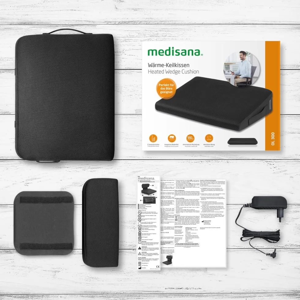medisana OL 350 Warmtekussen met lendensteun