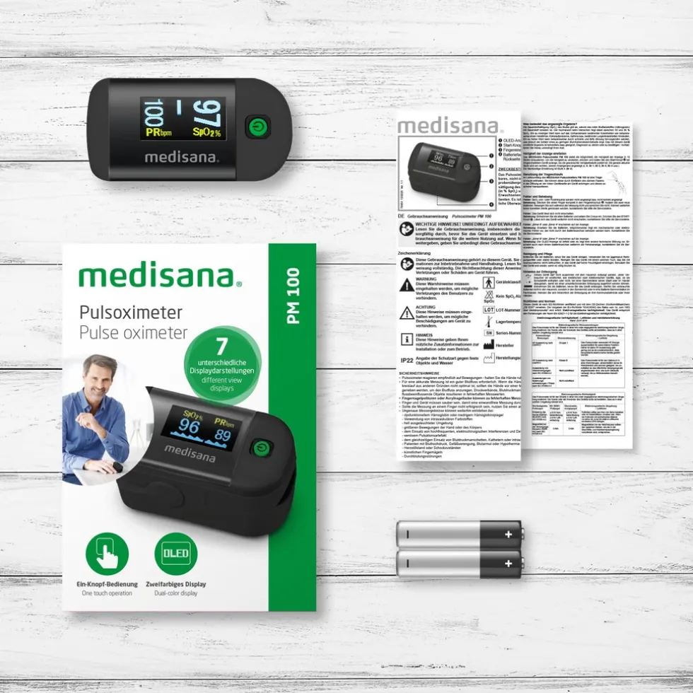 medisana PM 100 Saturatiemeter