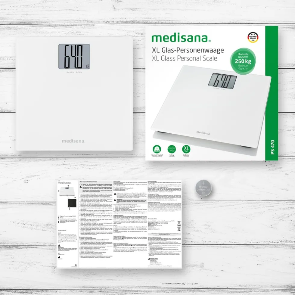 medisana PS 470 XL Personenweegschaal