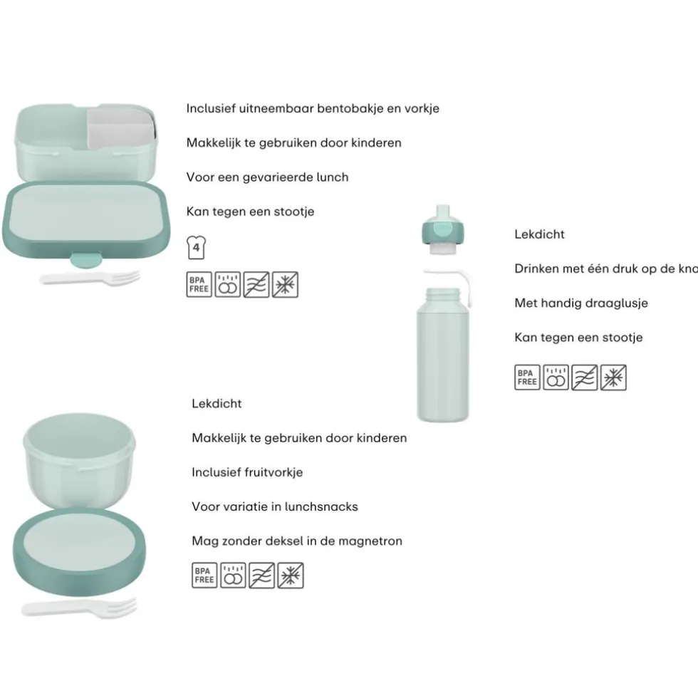 Mepal Campus Lunchbox set