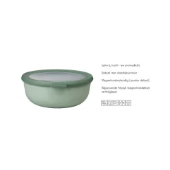 Mepal Cirqula Vershouddoos rond set