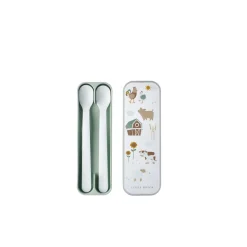 Mepal Set Babylepel Mio 2 Stuks Little Farm
