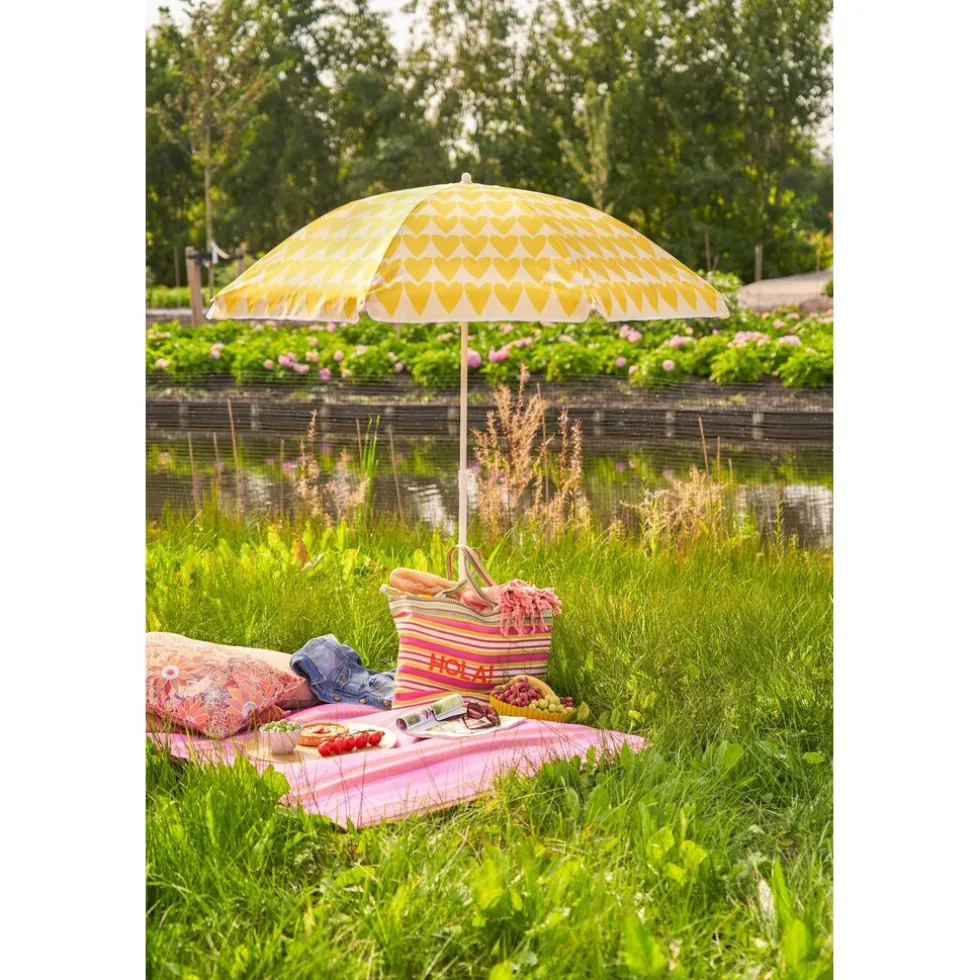 Mica Decorations Heart Strandparasol