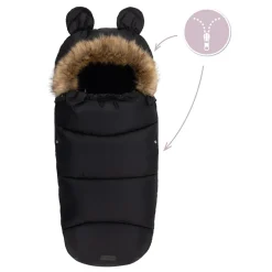 Momi Black Universele Voetenzak