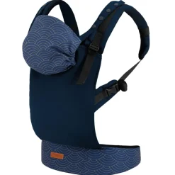 Momi Collet Navy Blue Ergonomische Draagzak