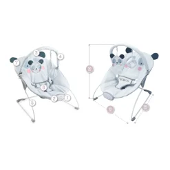Momi Glossy Panda Wipstoel
