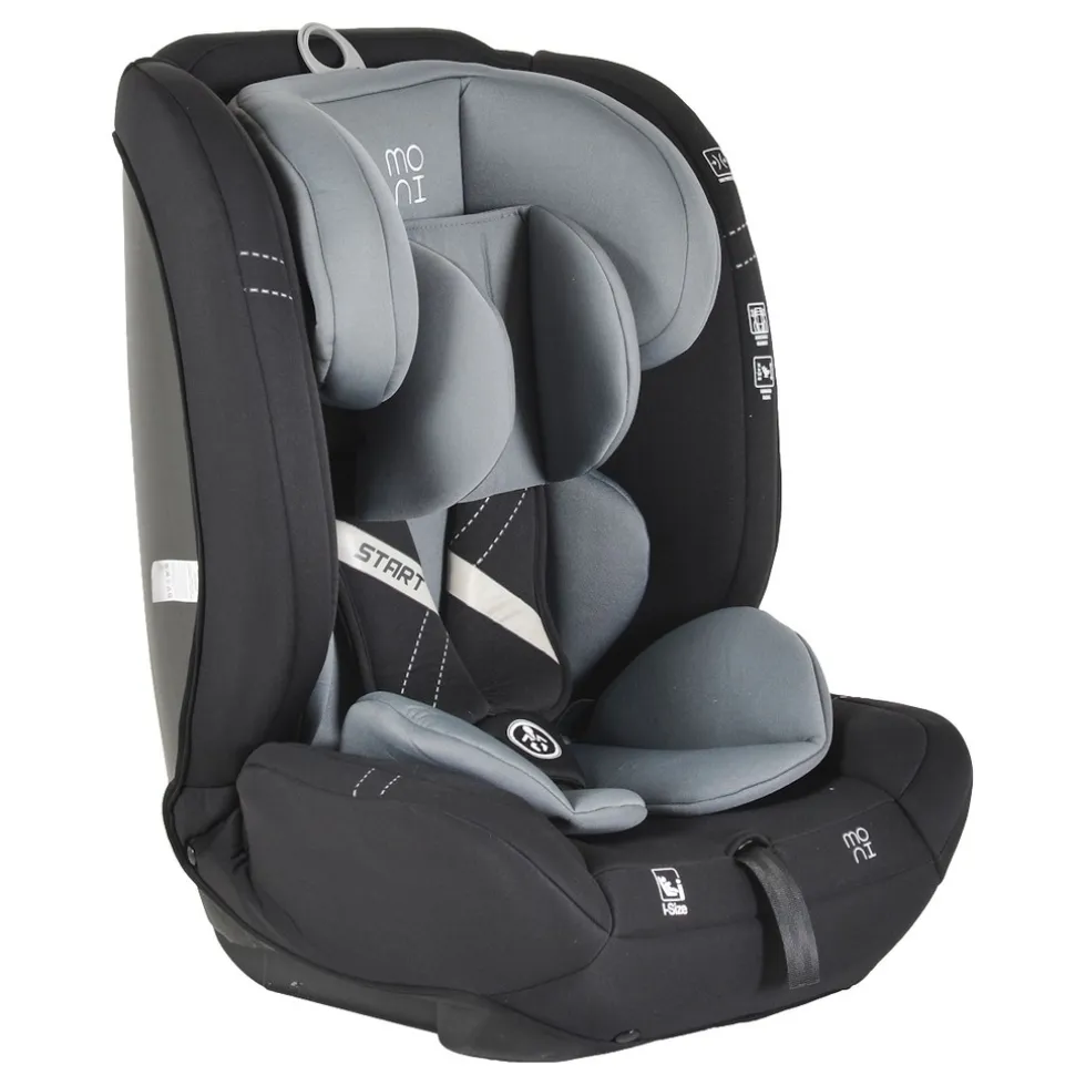 Moni Start Grey 76-150 cm i-Size Autostoel