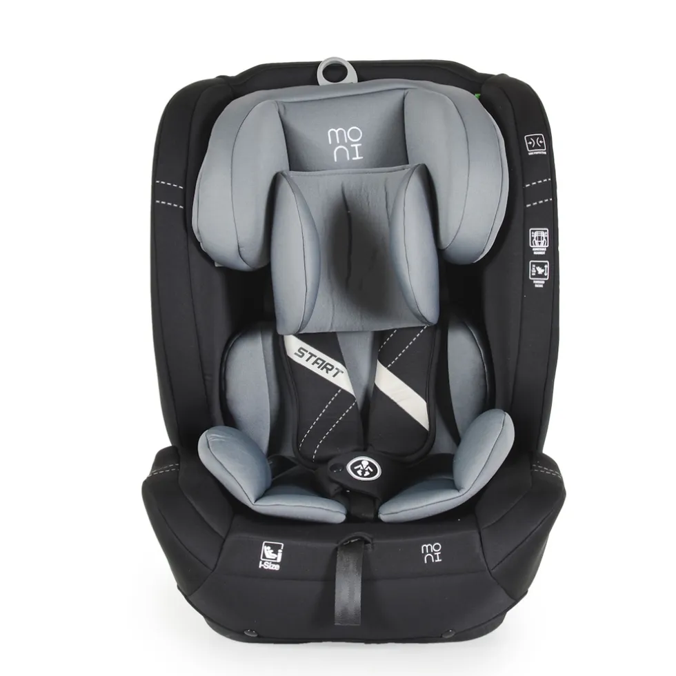 Moni Start Grey 76-150 cm i-Size Autostoel