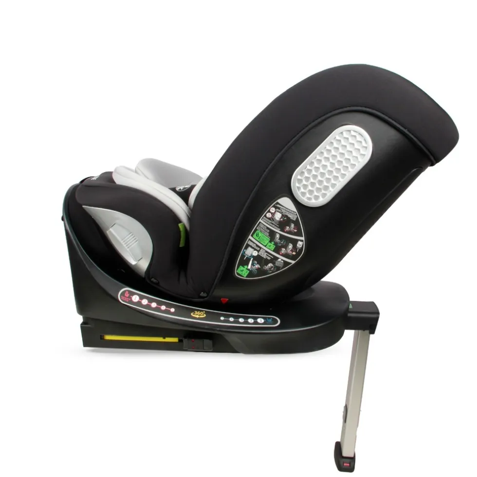 Moni Strike Dark Grey 40-150 cm 360° i-Size Autostoel