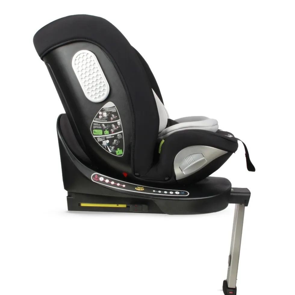 Moni Strike Dark Grey 40-150 cm 360° i-Size Autostoel