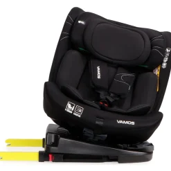 Moni Vamos Intence Black 40-150 cm 360° i-Size Autostoel