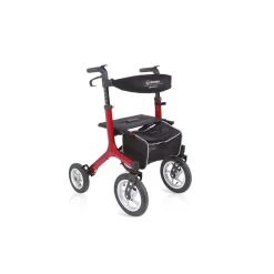 Moretti opvouwbare rollator met 4 luchtbanden