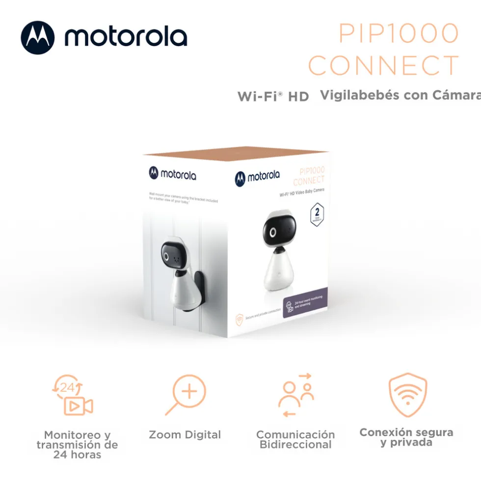 Motorola PIP1000C HD WiFi Babycamera
