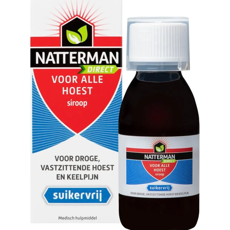 Natterman Direct Voor Alle Hoest Suikervrije Siroop