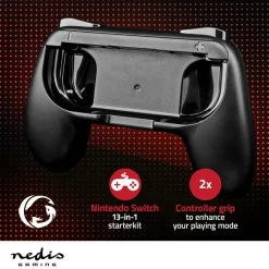 Nedis GNSWKIT110BK Nintento gaming starterskit