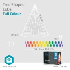 Nedis WIFILXT01C180 Smart wifi Full Coulor LED ophangboom