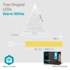 Nedis WIFILXT01W200 Smart Wi-Fi-ophangboom