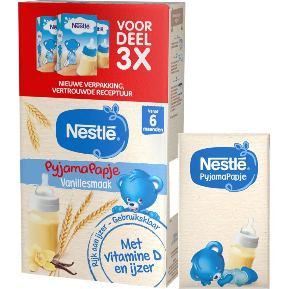 Nestlé 6+M Vanille Pyjamapapje