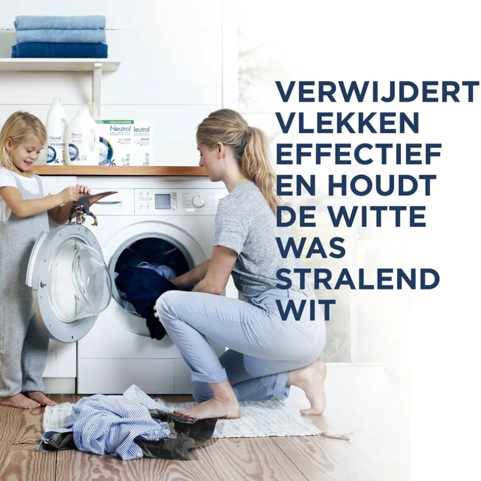 Neutral Wit Vloeibaar Wasmiddel
