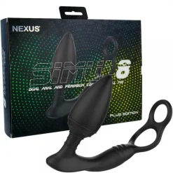 Nexus Simul8 Buttplug met Cockring & Ballstretcher