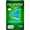 Nicorette Menthol Mint 2mg Suikervrije Kauwgom