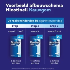 Nicotinell Cool Mint 4mg Kauwgom