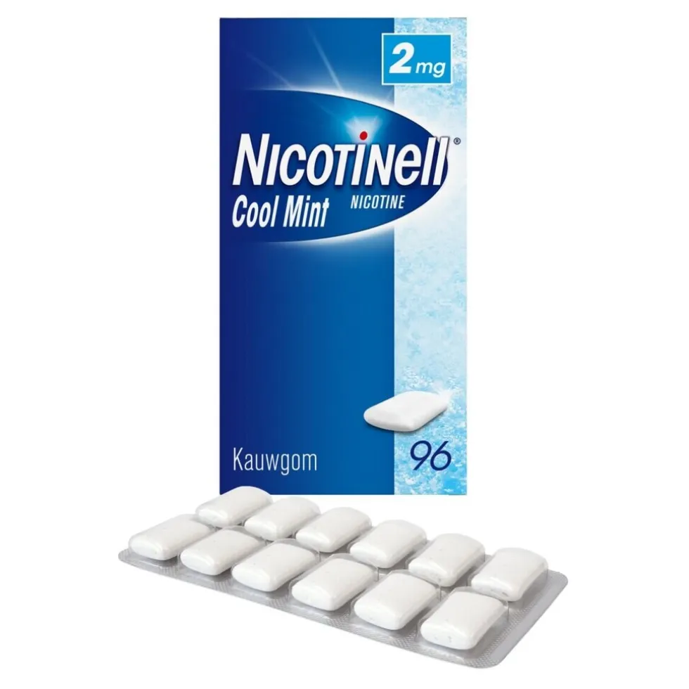 Nicotinell Cool Mint 2mg Kauwgom