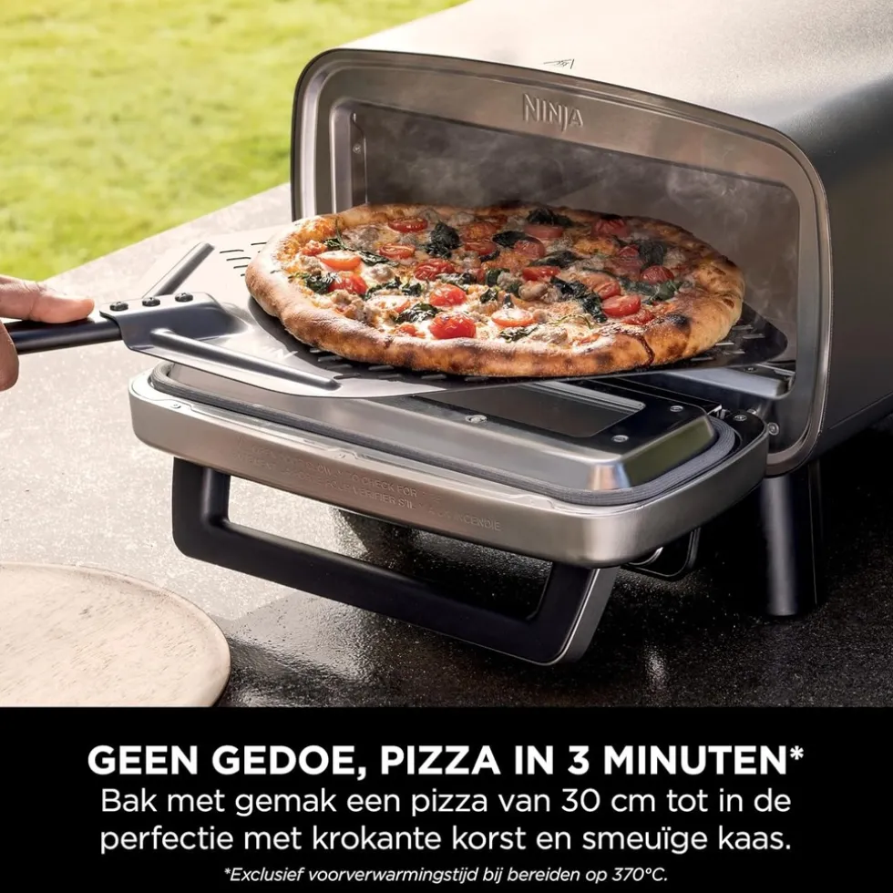 Ninja Artisan Elektrische Pizzaoven en Airfryer