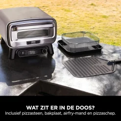 Ninja Artisan Elektrische Pizzaoven en Airfryer