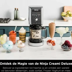 Ninja Creami Deluxe 10-in-1 IJsmachine NC502EU