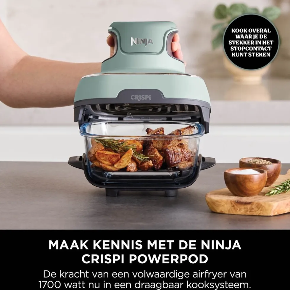 Ninja CRISPi 4-in-1 Glazen Airfryer FN101EUGY
