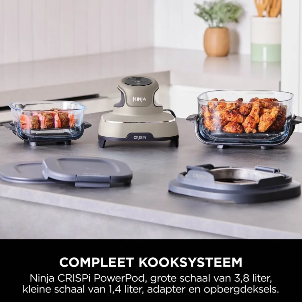 Ninja CRISPi 4-in-1 Glazen Airfryer FN101EUST