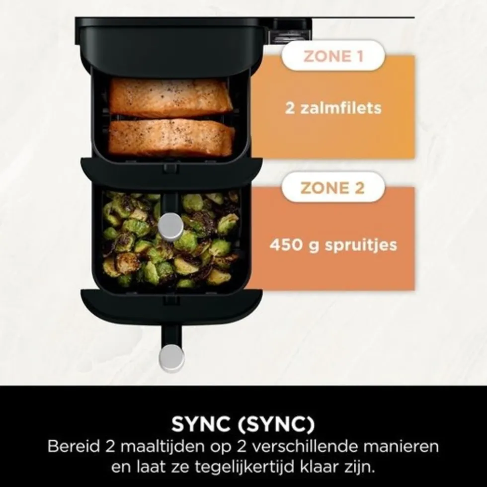 Ninja Double Stack Dubbele Airfryer XXL SL300EU
