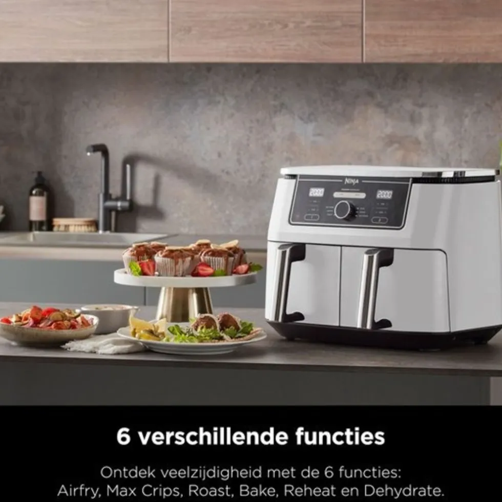 Ninja Dubbele Airfryer XXL AF400EUWH