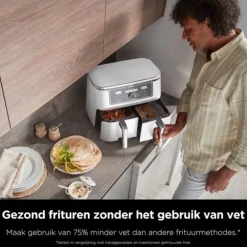 Ninja Dubbele Airfryer XXL AF400EUWH