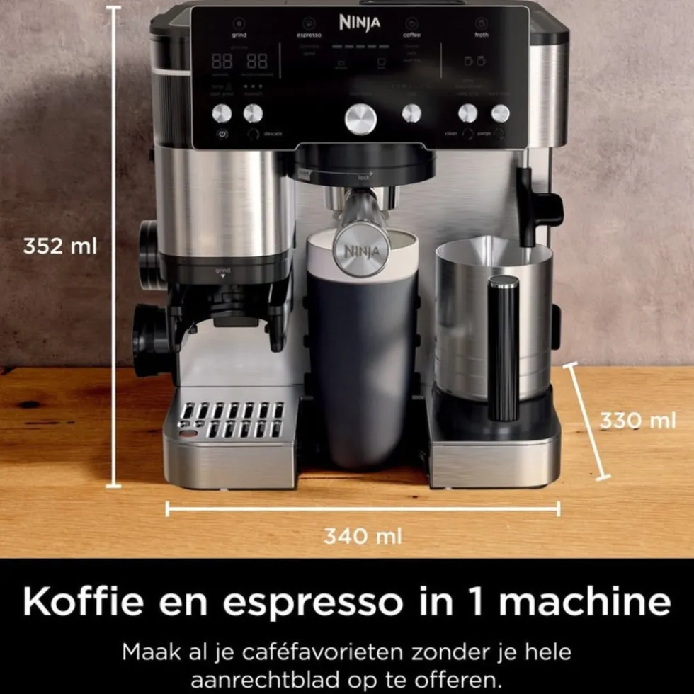 Ninja Luxe Café Essential 2-in-1 Espressomachine ES501EU