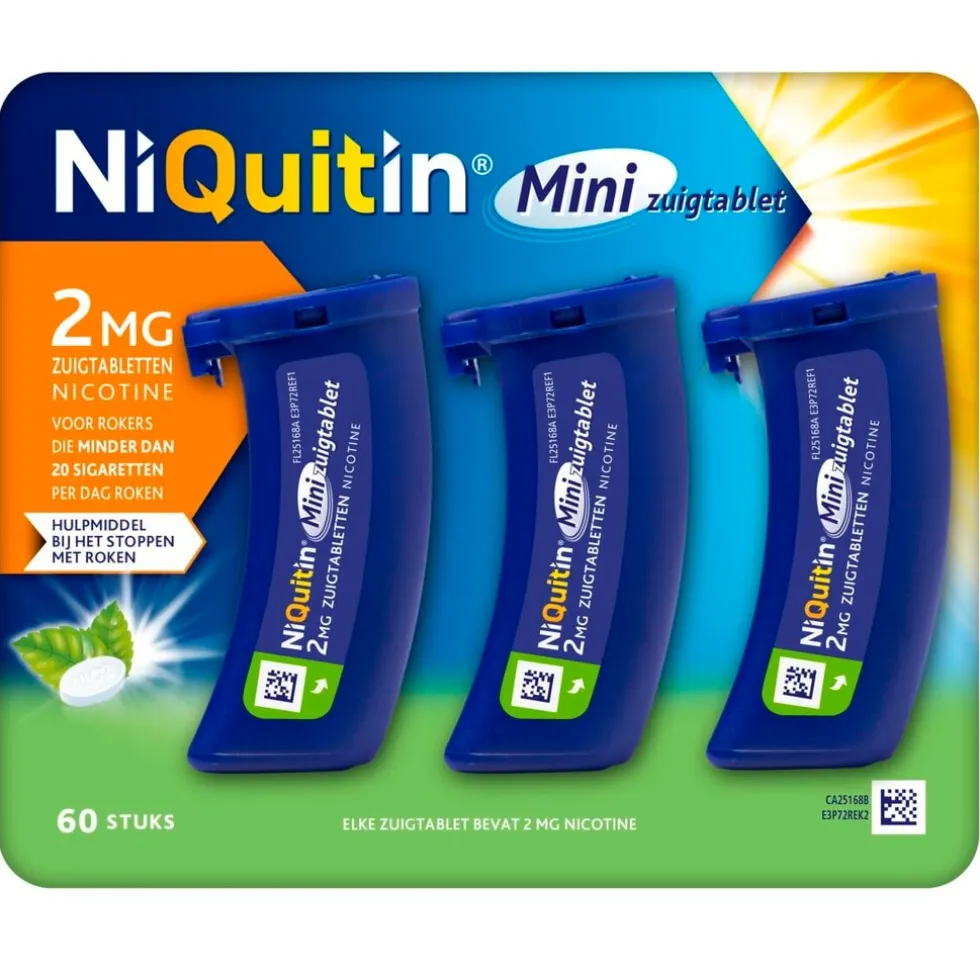 NiQuitin 2mg Minizuigtabletten