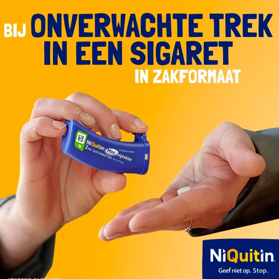 NiQuitin 4mg Minizuigtabletten