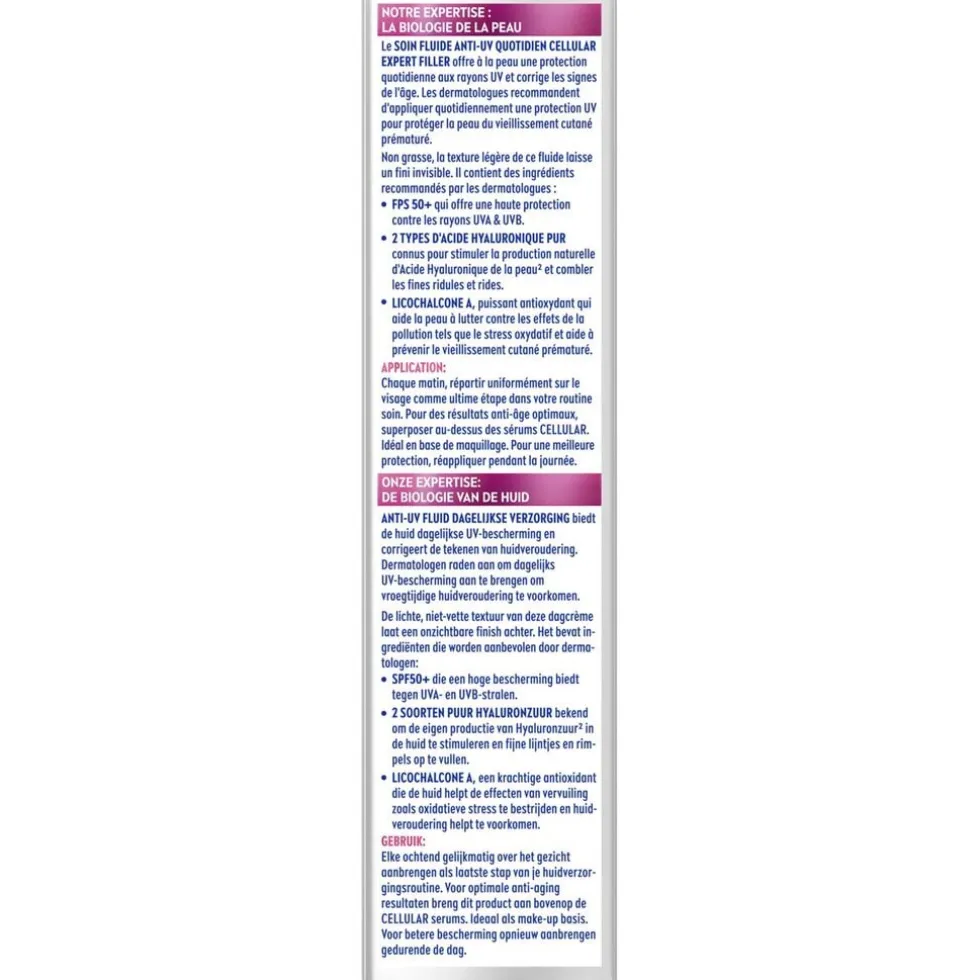 NIVEA Cellular Expert Filler Anti-Uv Daily Fluid