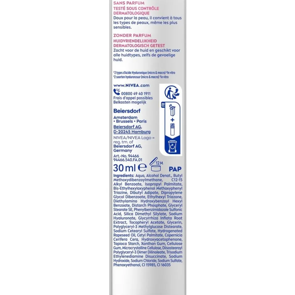 NIVEA Cellular Expert Filler Anti-Uv Daily Fluid