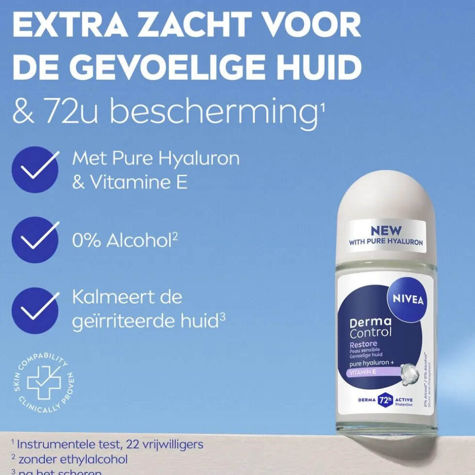 NIVEA Derma Control Restore Antitranspirant Roller