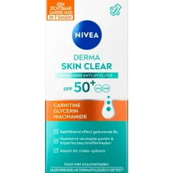 Nivea Derma Skin Clear Dagelijkse Anti-Uv Fluïde