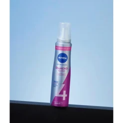 NIVEA Diamond Gloss Care Hold 4 Mousse