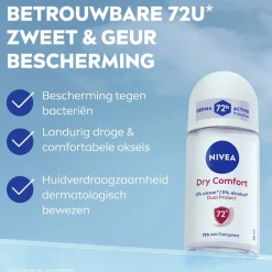 NIVEA Dry Comfort Antitranspirant Roller