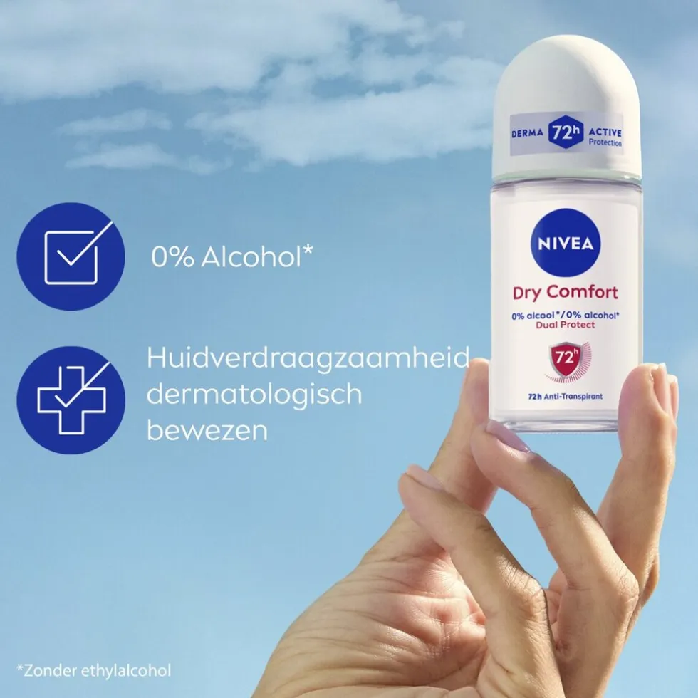 NIVEA Dry Comfort Antitranspirant Roller