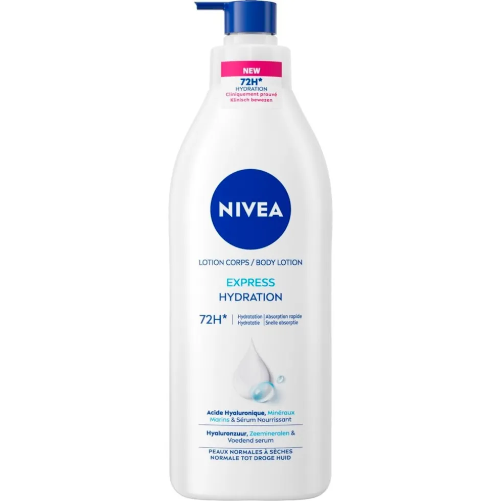 NIVEA Express Hydratation Bodylotion met Pomp