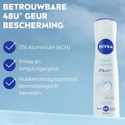 NIVEA Fresh Natural Deodorant Spray