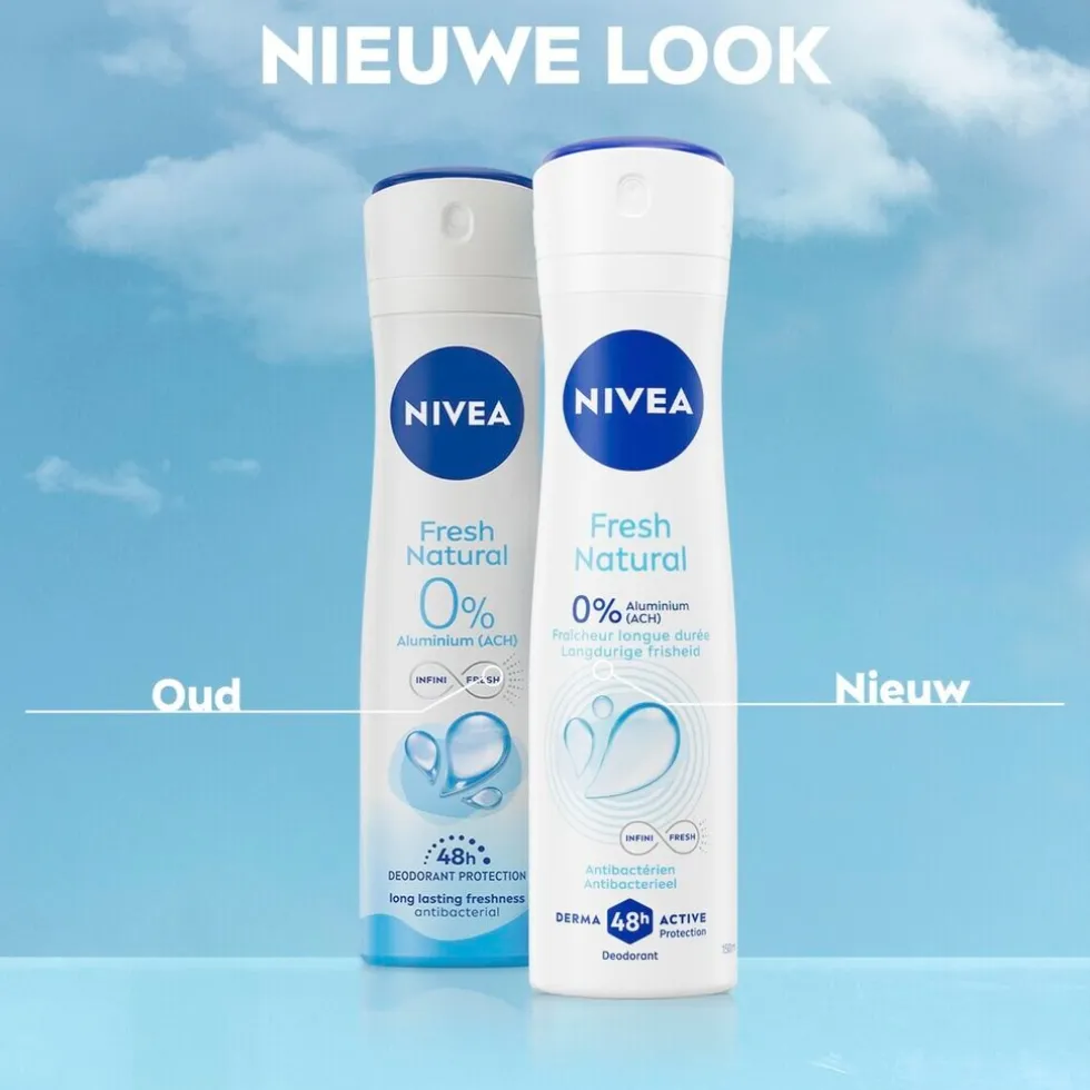 NIVEA Fresh Natural Deodorant Spray